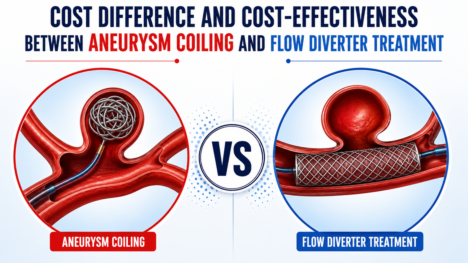Cost Difference and Cost-Effectiveness Between Aneurysm Coiling and Flow Diverter Treatment