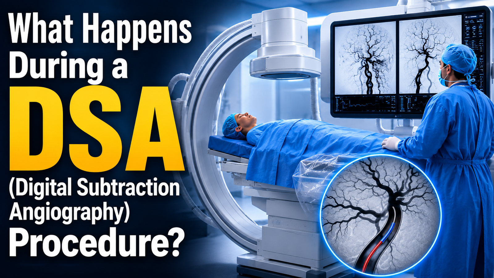 What Happens During a DSA (Digital Subtraction Angiography) Procedure?